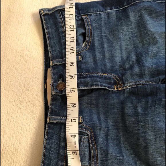 Hollister bootcut mid rise jeans size 1s dark blue - Picture 3 of 11